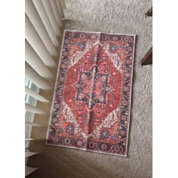 New Indoor Door Mat Retro Floor Mat, Non Slip Washable Doormat Quickly Absorb - Picture 2 of 2